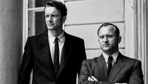 Tomasz Kot i Borys Szyc w scenie z "Zimnej wojny"