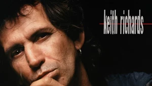 Keith Richards na okładce płyty "Talk Is Cheap"