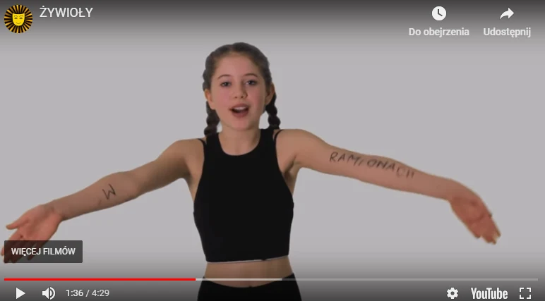 Anna Dąbrówka w teledysku Anna Dąbrówka w teledysku