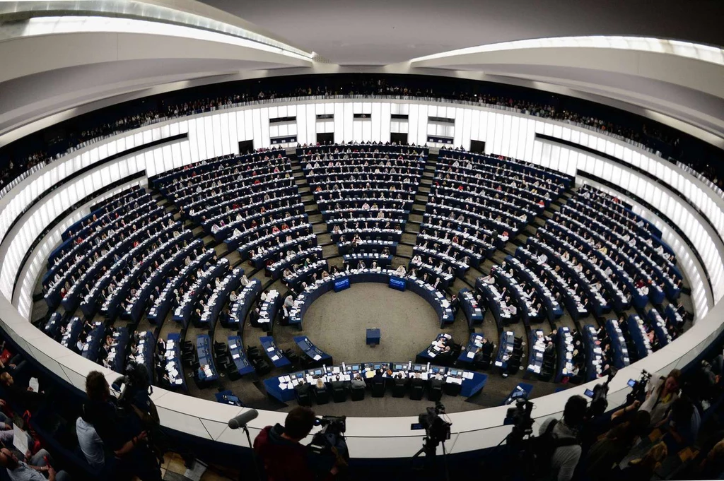 Sala plenarna Parlamentu Europejskiego Sala plenarna Parlamentu Europejskiego