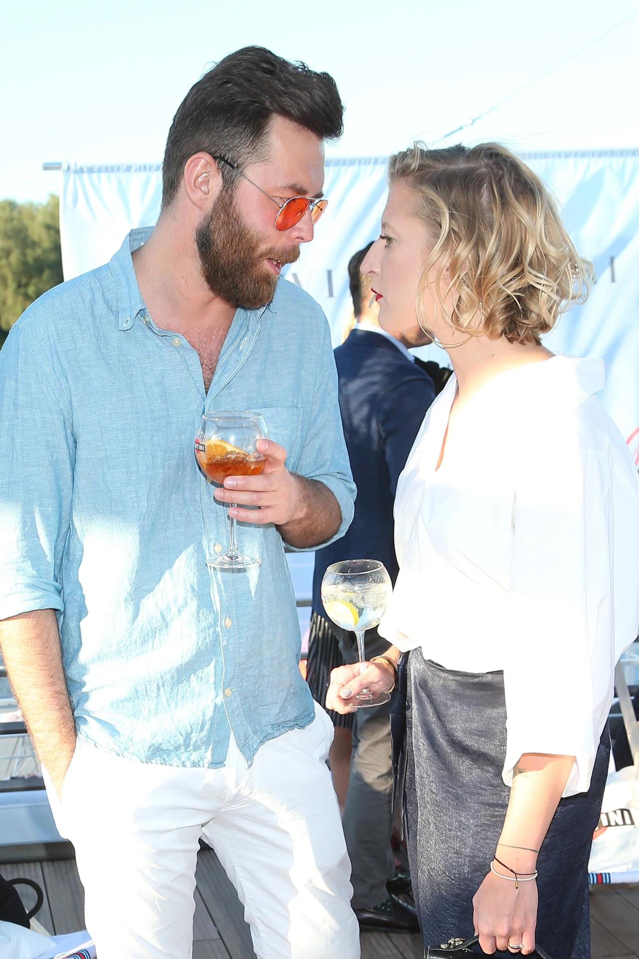 Lara Gessler z byłym mężem Lara Gessler z byłym mężem