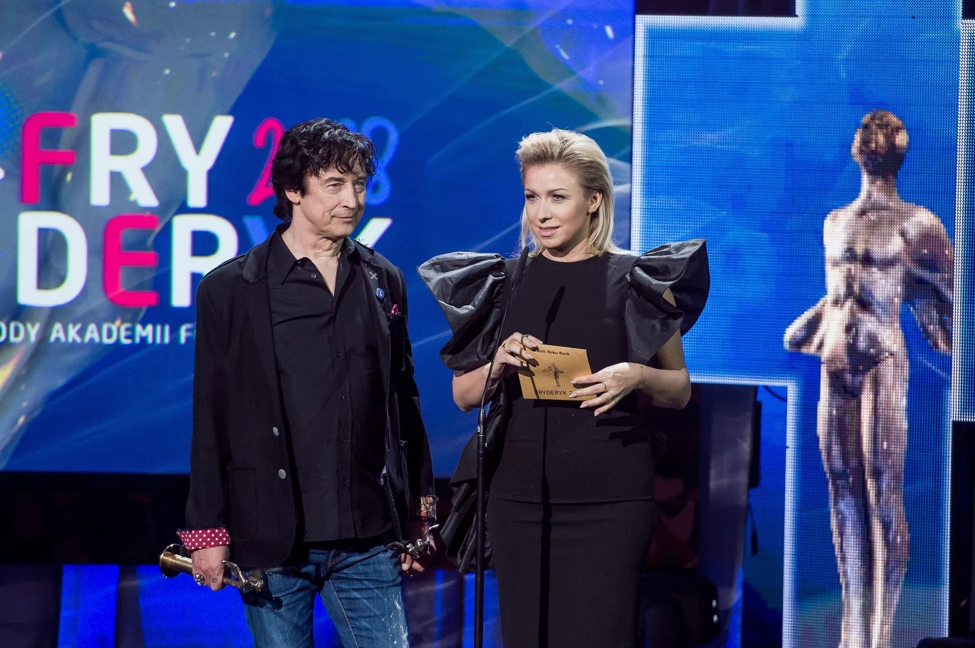 Kasia Cerekwicka i Jan Borysewicz na zeszłorocznej gali rozdania Fryderyków Kasia Cerekwicka i Jan Borysewicz na zeszłorocznej gali rozdania Fryderyków