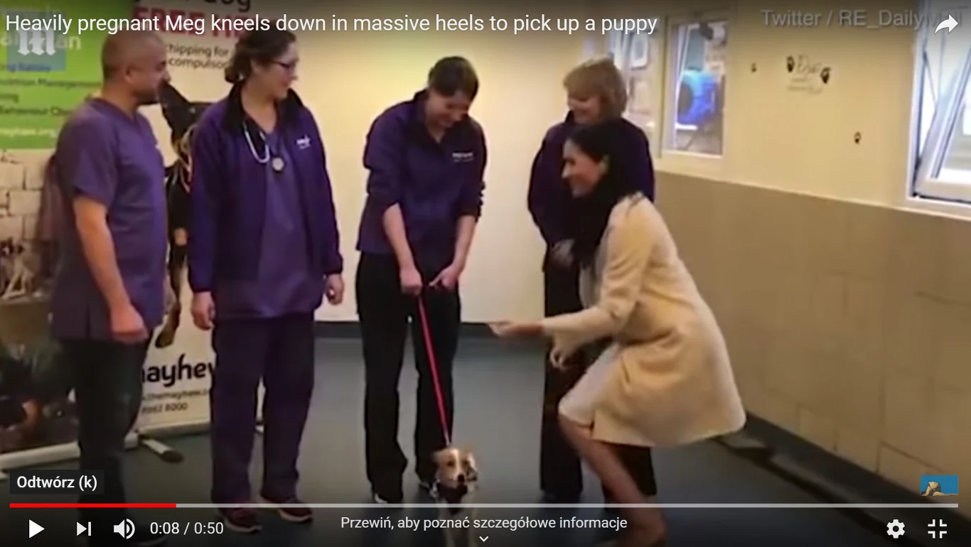 To wideo miałoby być dowodem na sensacyjną tezę o ciąży Meghan