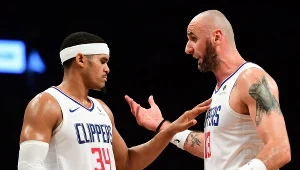 Tobias Harris i Marcin Gortat