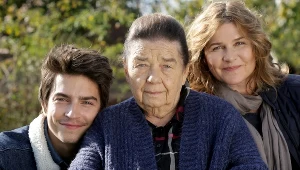 Nikodem Rozbicki, Katarzyna Łaniewska i Grażyna Błęcka-Kolska w filmie "Miszmasz czyli Kogel Mogel 3"