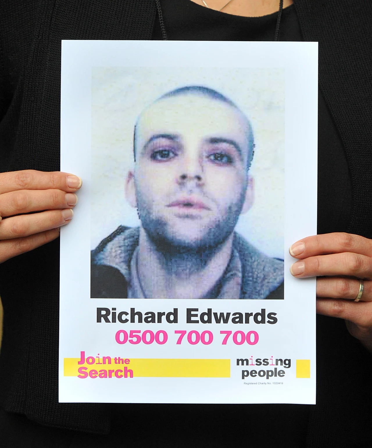 Richey james Edwards jest poszukiwany od 24 lat