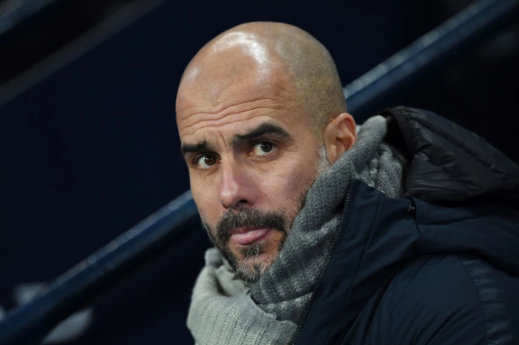 Trener Manchesteru City Pep Guardiola