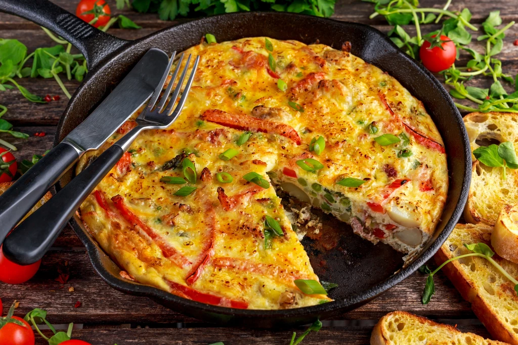 Fritatta z papryką