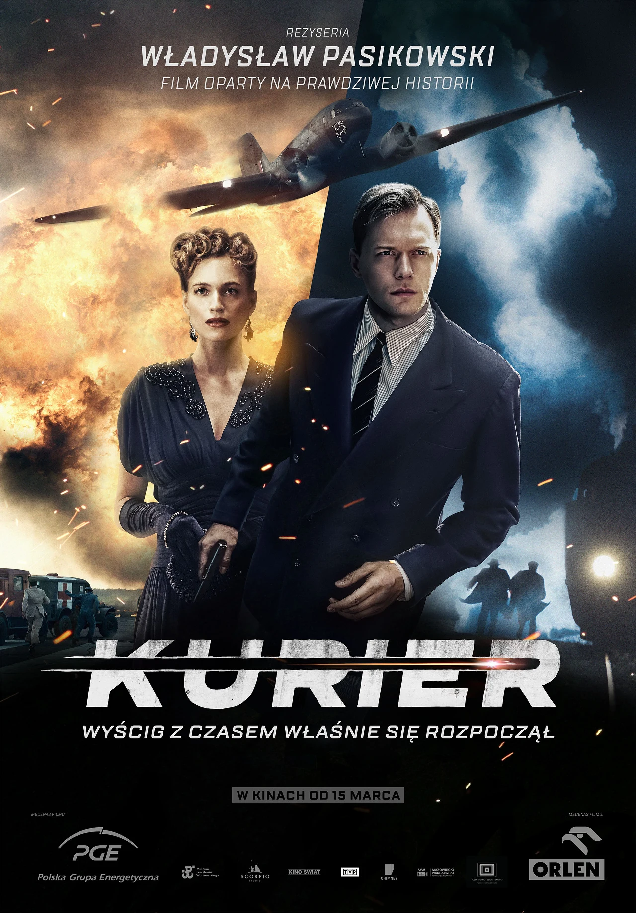 Plakat filmu "Kurier"