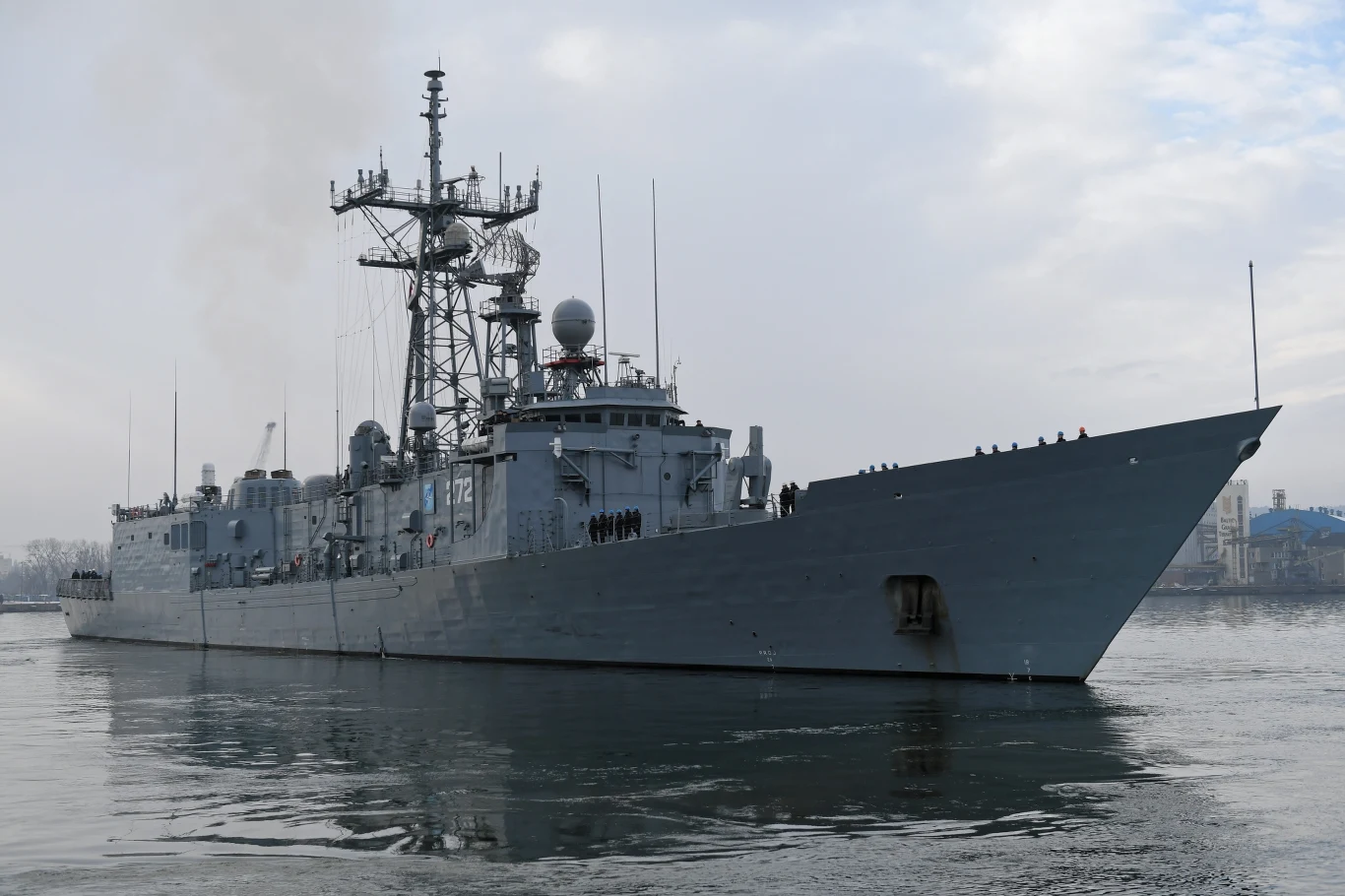ORP "Gen. Kazimierz Pułaski" wychodzi z macierzystego portu na czteromiesięczną misję ORP "Gen. Kazimierz Pułaski" wychodzi z macierzystego portu na czteromiesięczną misję