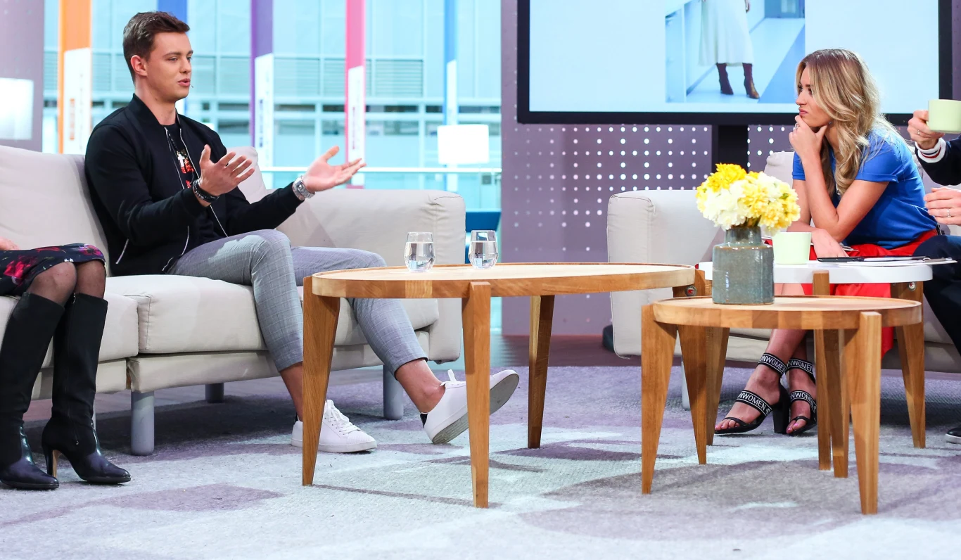 Rafał Jonkisz i Marcelina Zawadzka w "Pytaniu na śniadanie" Rafał Jonkisz i Marcelina Zawadzka w "Pytaniu na śniadanie"