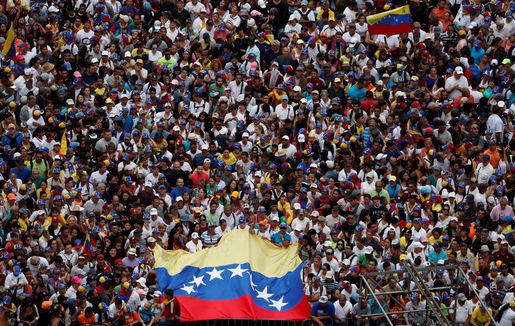 Masowe protesty w wielu miastach Wenezueli przeciw rządom Nicolasa Maduro Masowe protesty w wielu miastach Wenezueli przeciw rządom Nicolasa Maduro