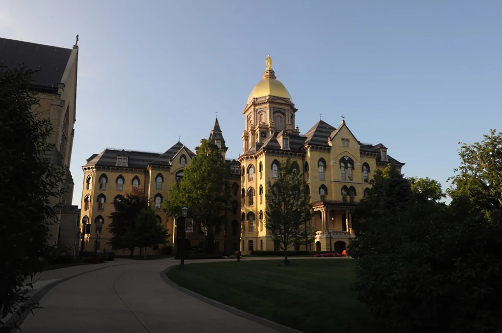 Kampus Uniwersytetu Notre Dame w USA