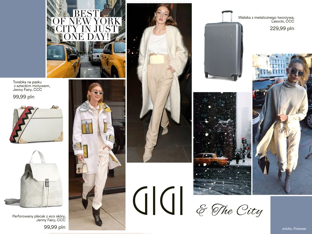 Paryż podbijaj razem z Bellą Hadid, ale nowojorską 5th Avenue zwiedzaj jak jej siostra Gigi. Paryż podbijaj razem z Bellą Hadid, ale nowojorską 5th Avenue zwiedzaj jak jej siostra Gigi.