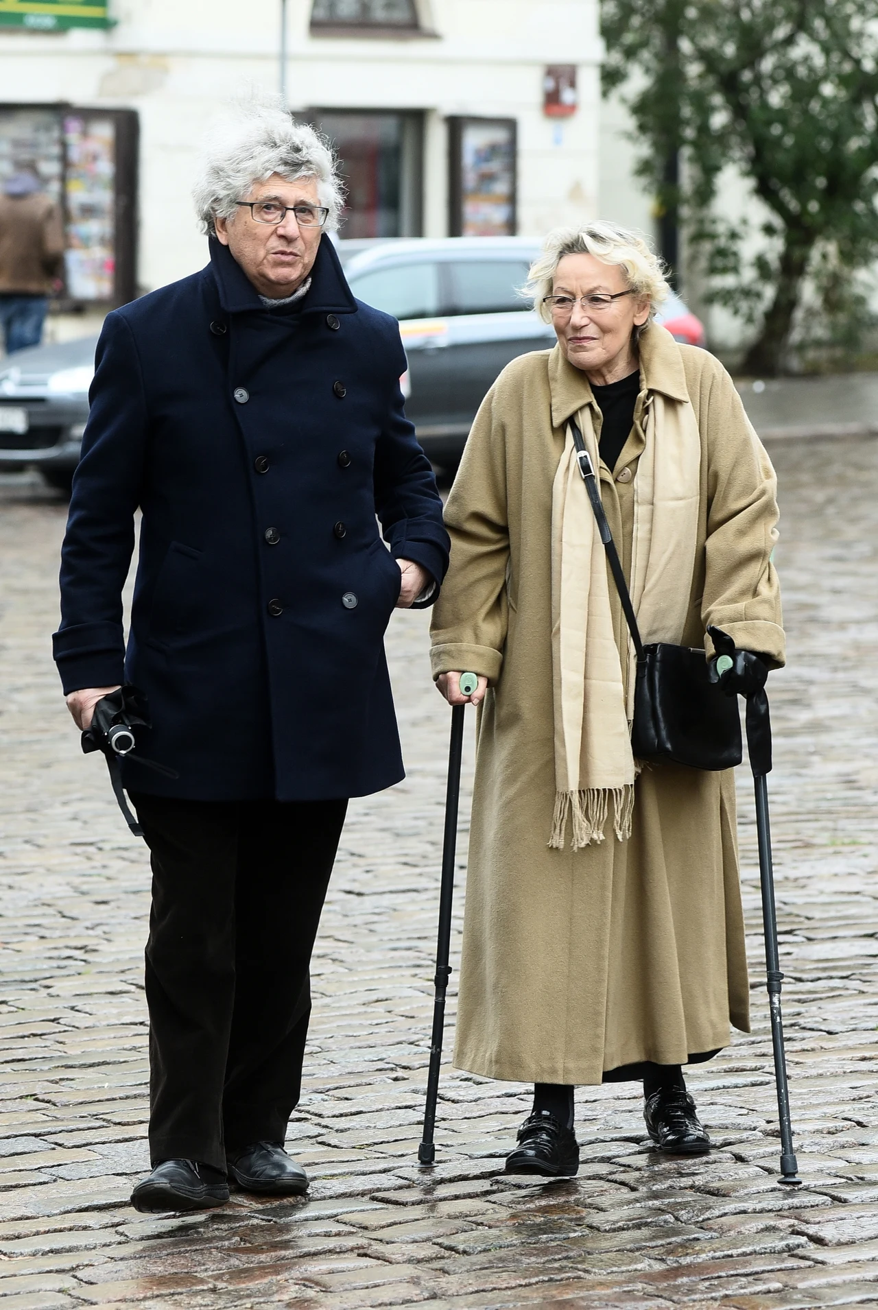 Teresa Budzisz-Krzyżanowska i Feliks Falk Teresa Budzisz-Krzyżanowska i Feliks Falk