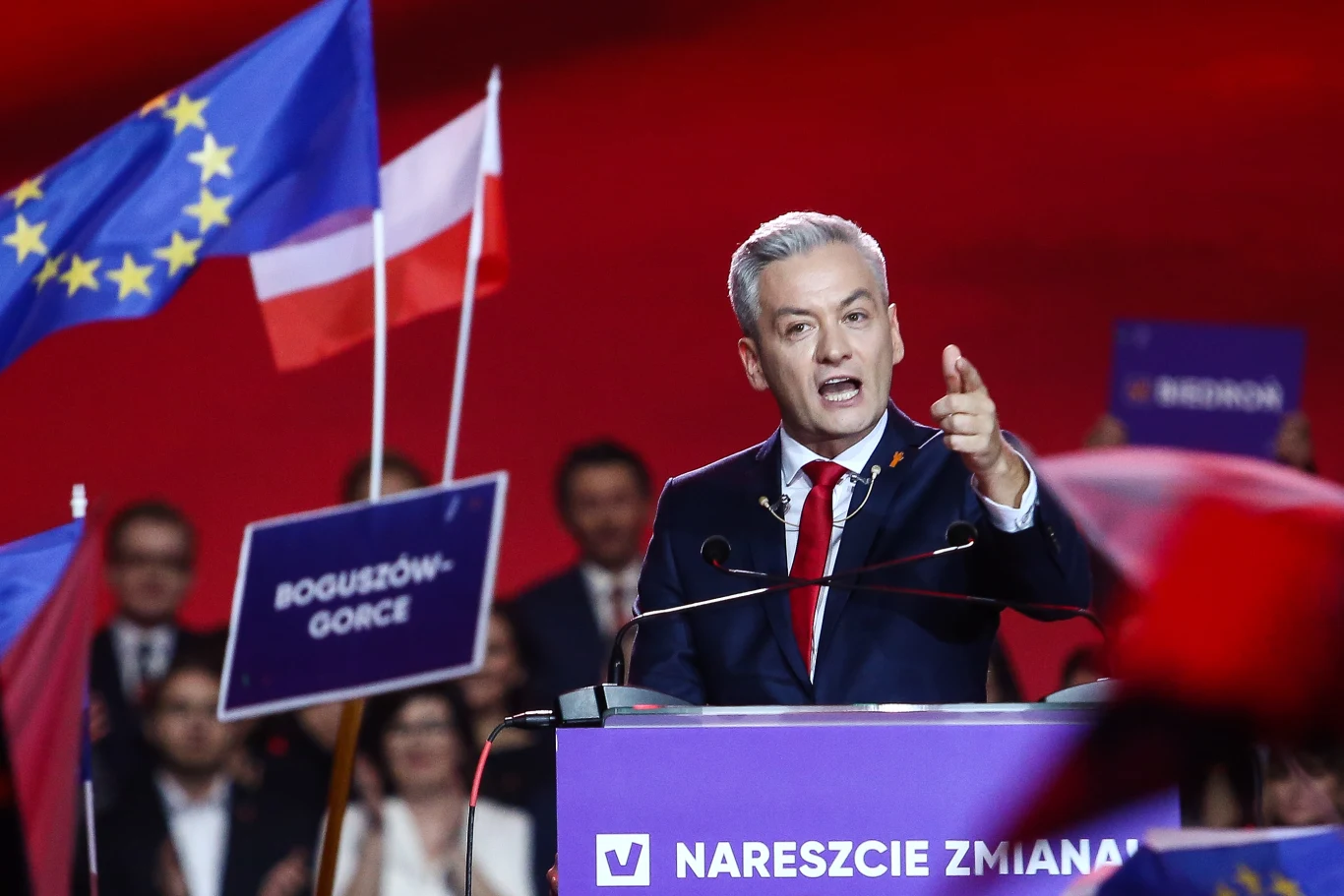 Konwencja założycielska partii "Wiosna" Roberta Biedronia