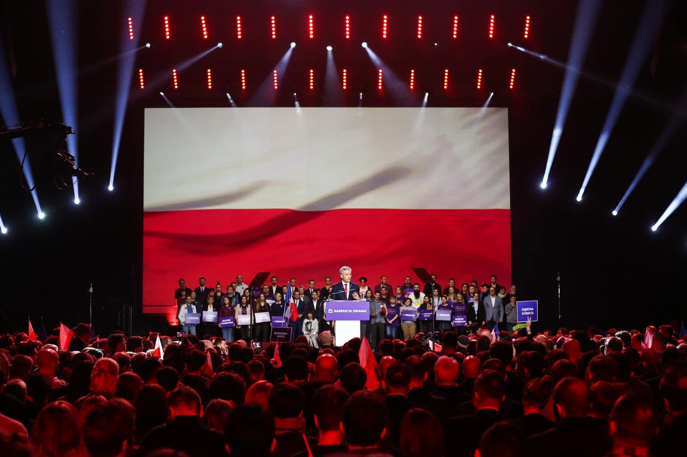 Konwencja założycielska partii "Wiosna" Roberta Biedronia