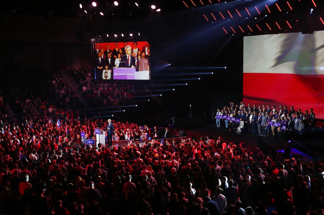Konwencja założycielska partii "Wiosna" Roberta Biedronia