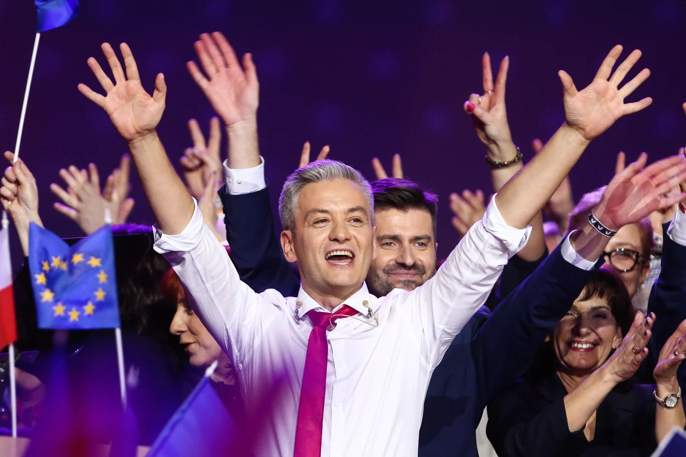 Konwencja założycielska partii "Wiosna" Roberta Biedronia