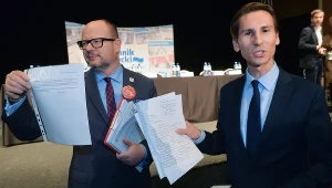 Paweł Adamowicz i Kacper Płażyński