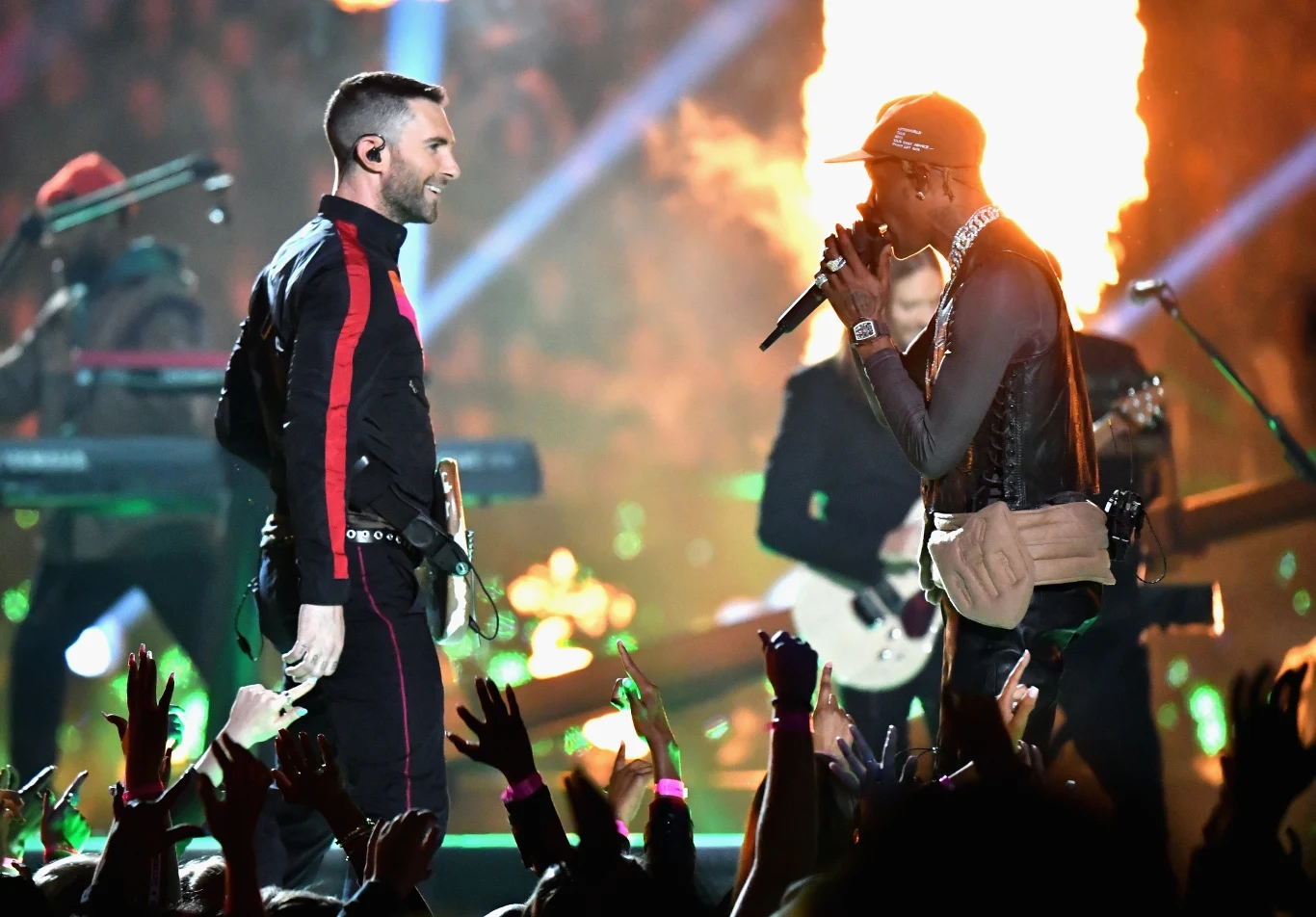 Maroon 5 i Travis Scott na Super Bowl
