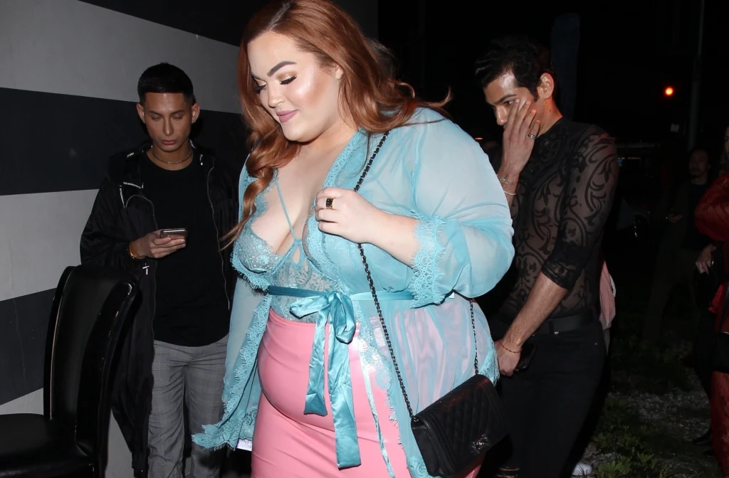 Tess Holliday w drodze na imprezę
