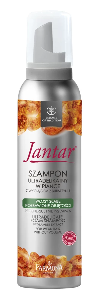 Innowacja Jantar – szampon… w piance!
