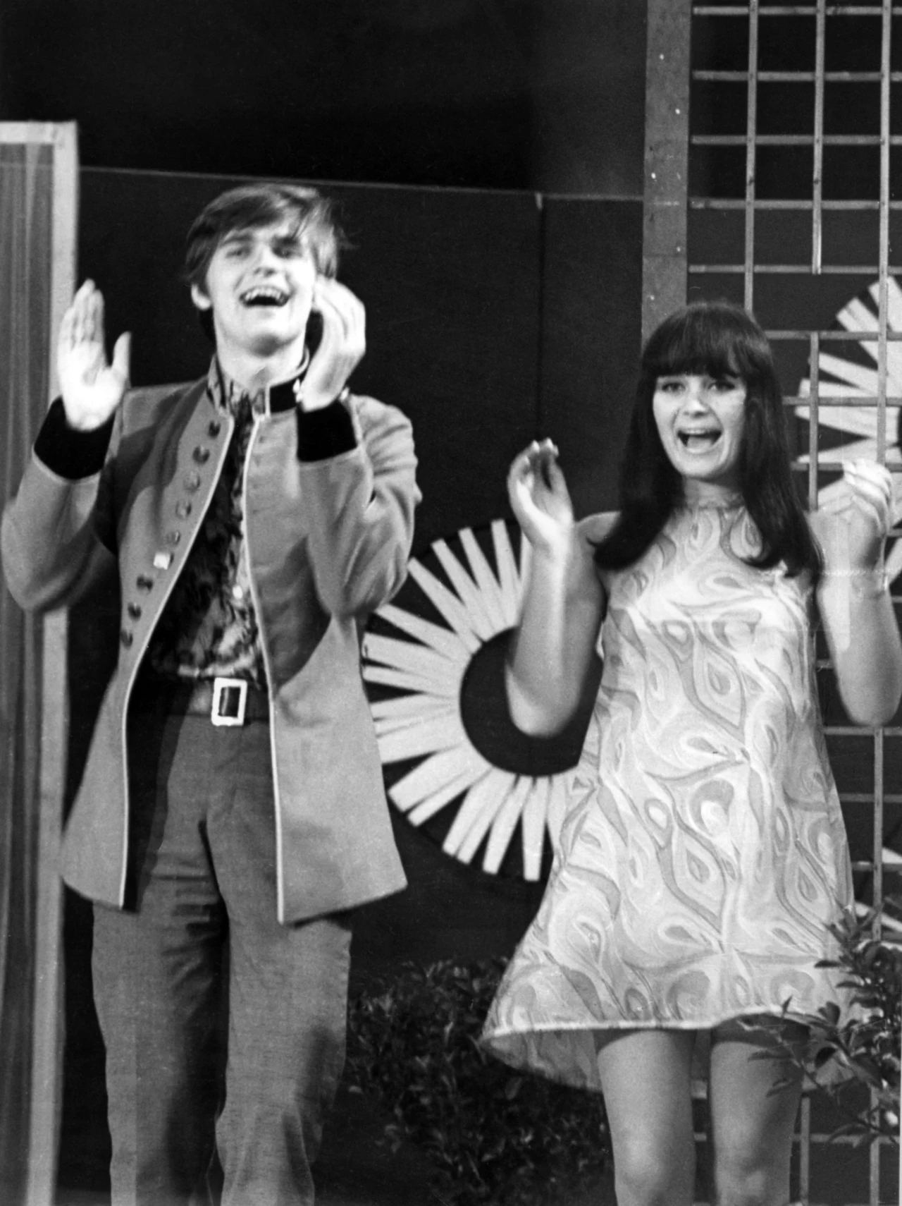 Ada Rusowicz i Wojciech Korda w 1968 roku Ada Rusowicz i Wojciech Korda w 1968 roku