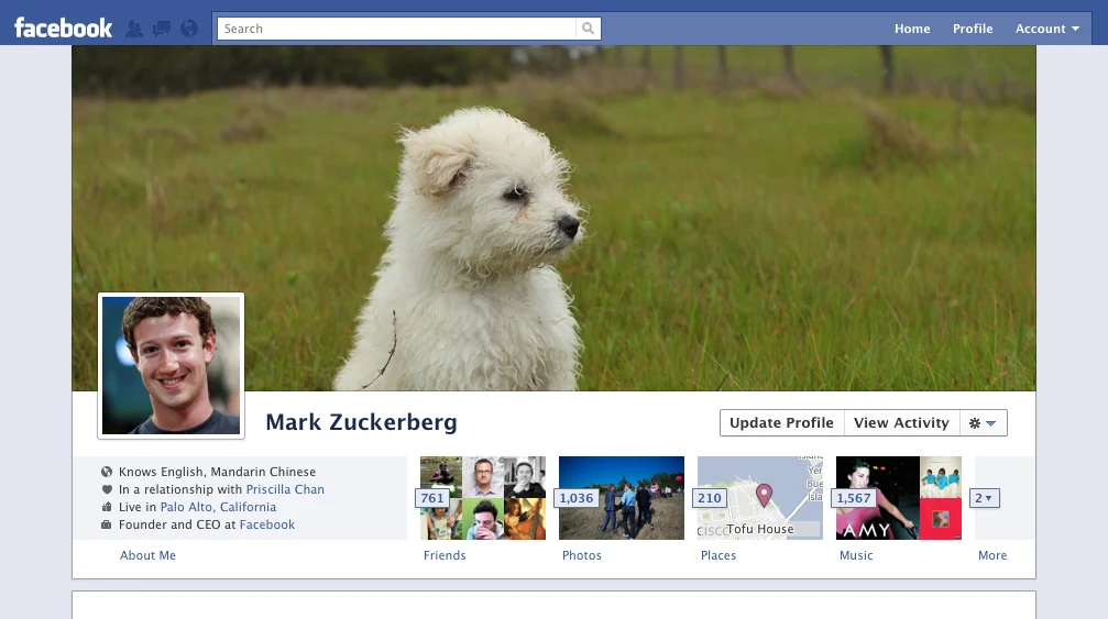 Facebook - rok 2011 Facebook - rok 2011