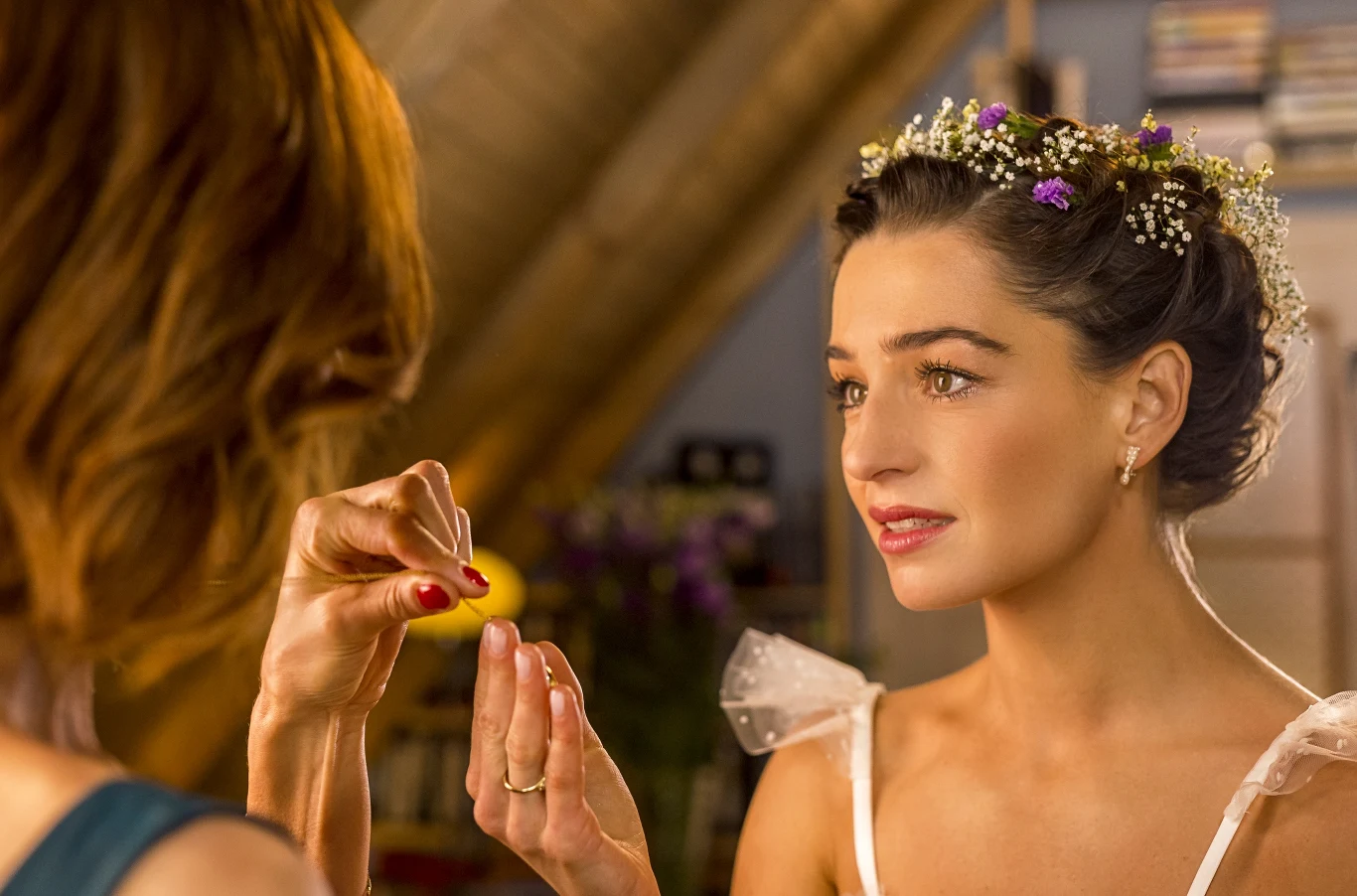 Agnieszka Więdłocha na planie "Planety Singli 3" Agnieszka Więdłocha na planie "Planety Singli 3"