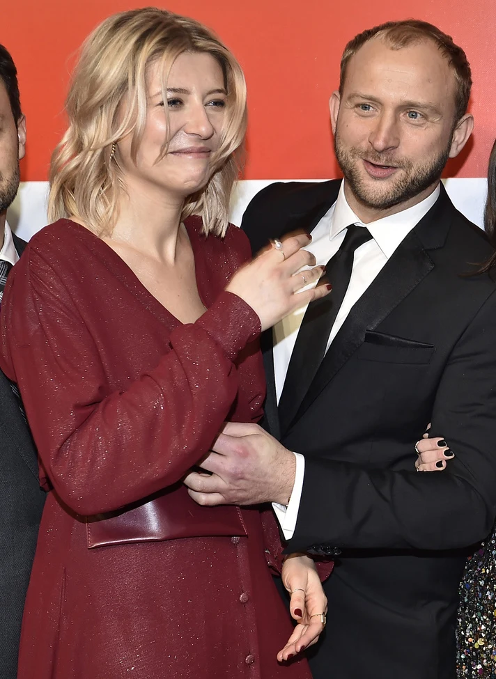 Anna Smołowik i Borys Szyc