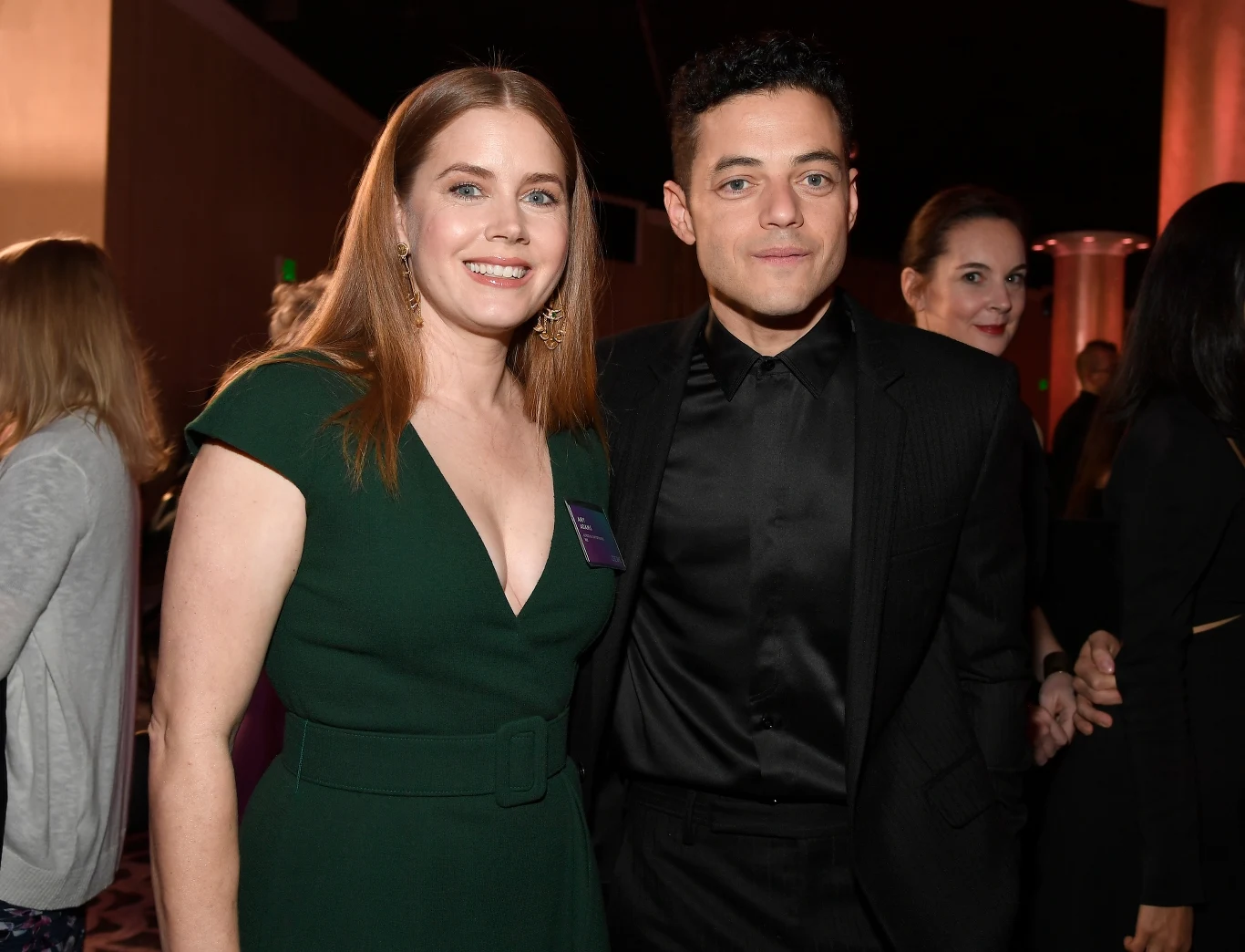Amy Adams (nominacja za najlepszą drugoplanową rolę żeńską w "Vice") i Rami Malek