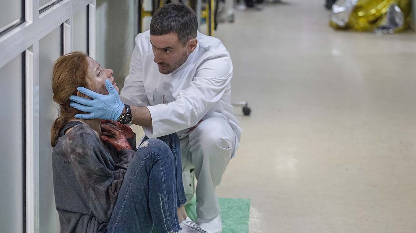 Antoni Pawlicki w serialu "Echo serca" Antoni Pawlicki w serialu "Echo serca"