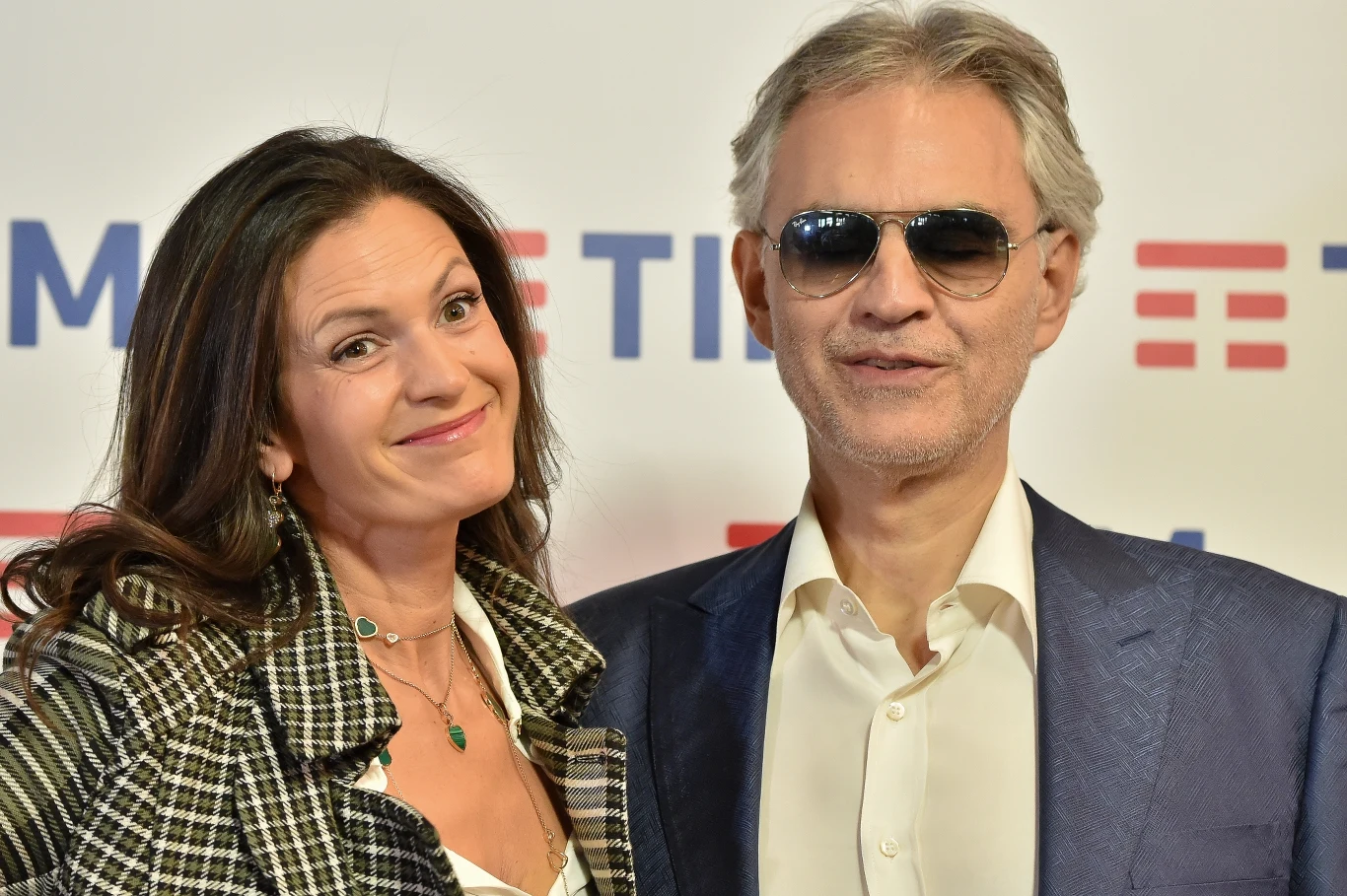 W San Remo Andrei towarzyszyła żona i menedżerka Veronica Berti (ślub wzięli w 2014 r., ale parą są od rozstania Bocelliego z pierwszą żoną w 2002 r.).