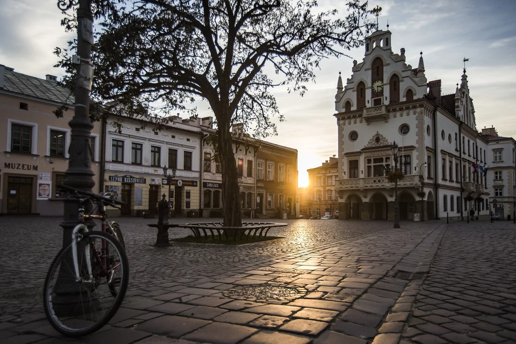 Malowniczy rynek jest sercem rzeszowskiej starówki