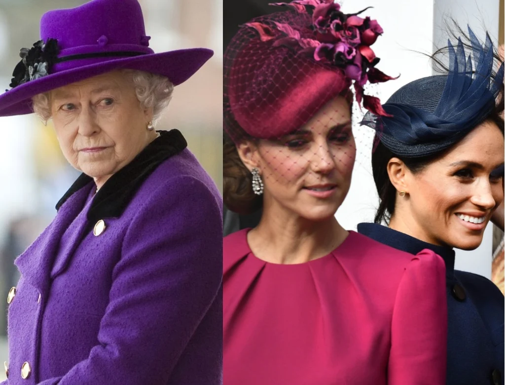 Królowa wezwała Kate i Meghan do siebie