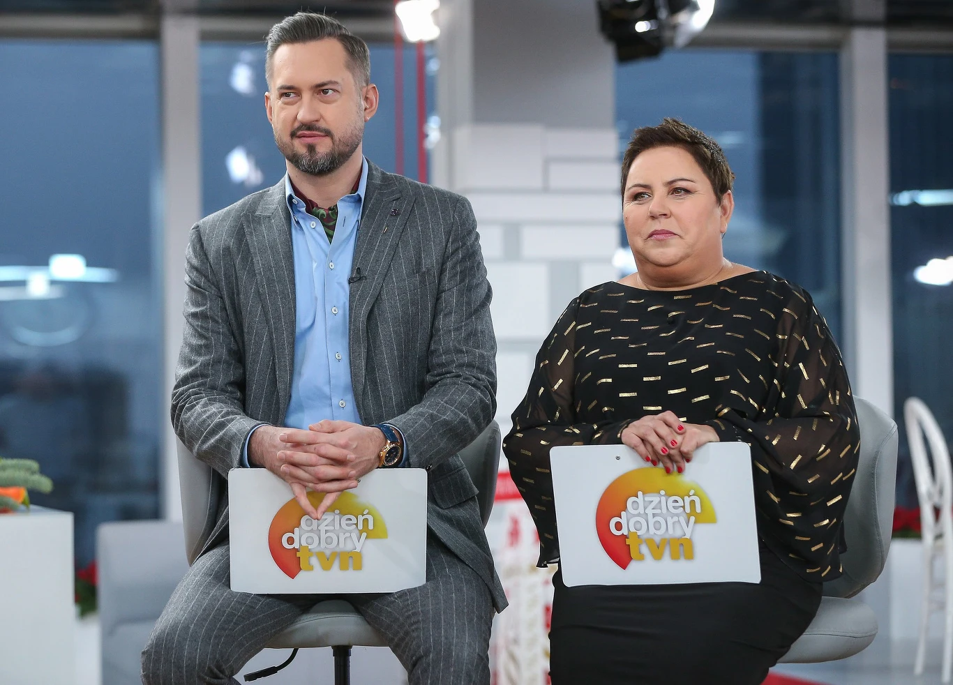 Dorota Wellman i Marcin Prokop Dorota Wellman i Marcin Prokop