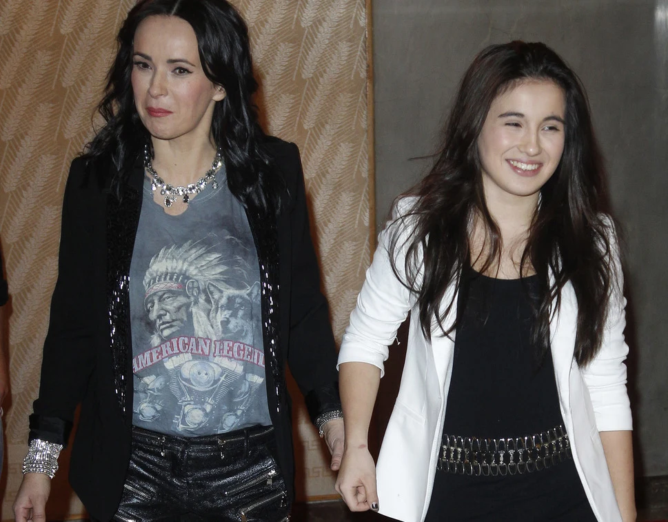 Kasia Kowalska z córką Olą Kasia Kowalska z córką Olą