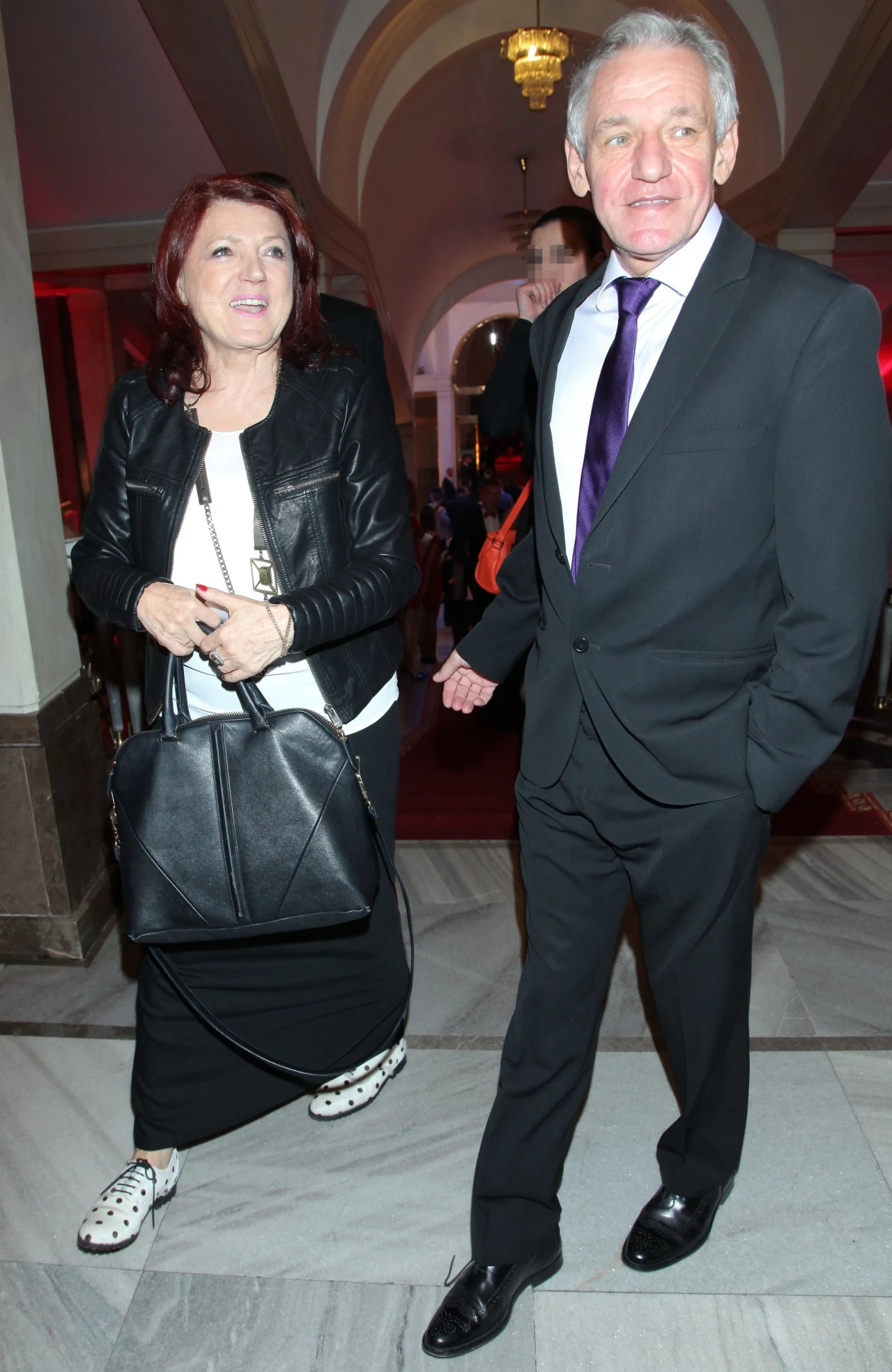 Urszula Dudziak z partnerem Bogdanem