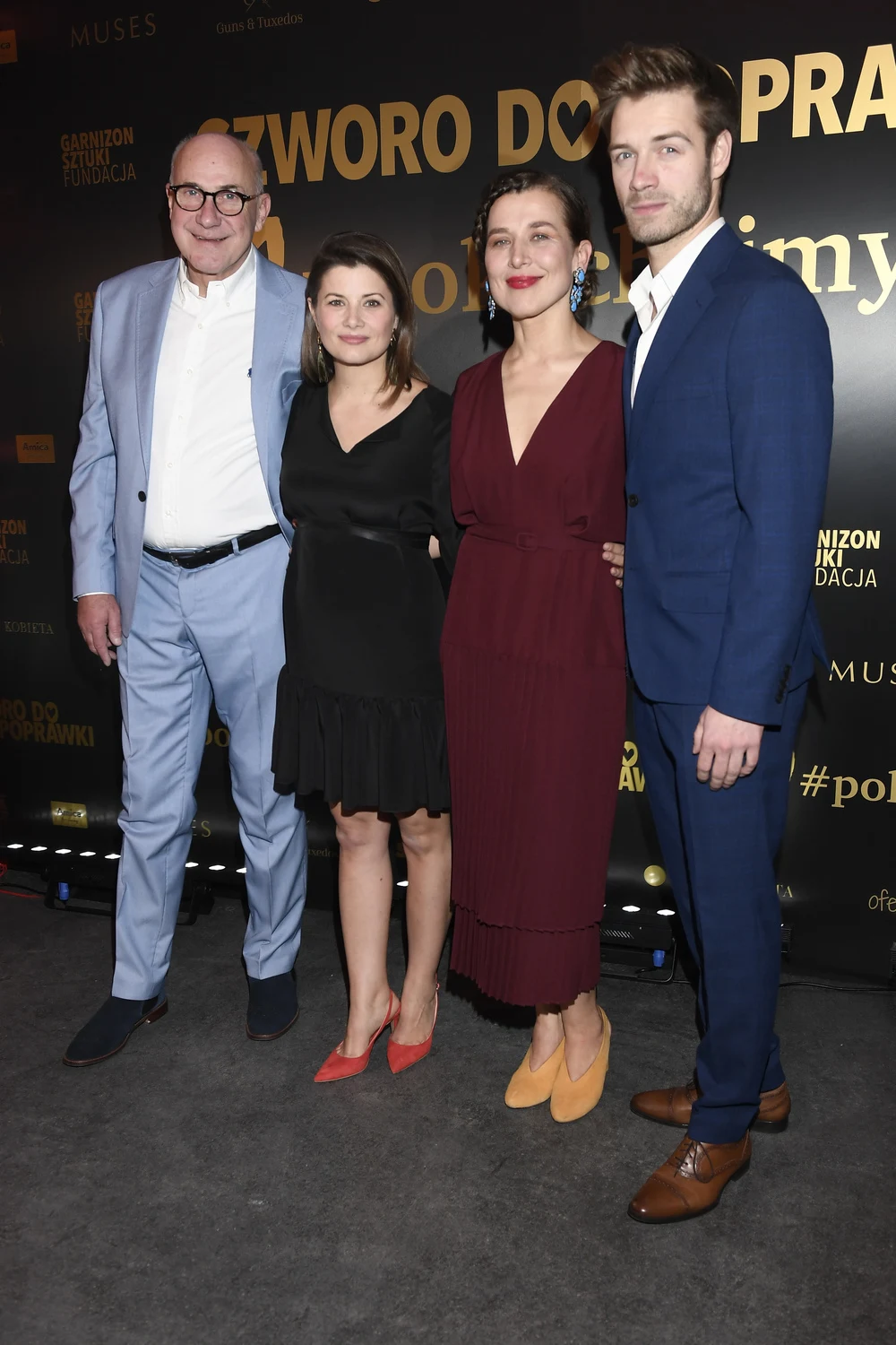 Piotr Machalica, Agnieszka Sienkiewicz, Katarzyna Herman i Marcin Korcz Piotr Machalica, Agnieszka Sienkiewicz, Katarzyna Herman i Marcin Korcz