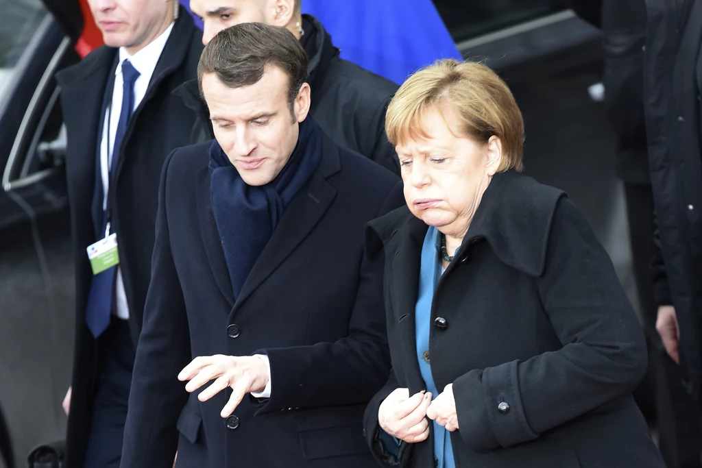 Emmanuel Macron i Angela Merkel Emmanuel Macron i Angela Merkel