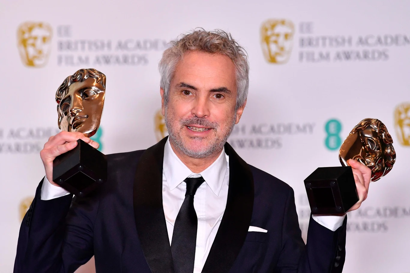 Alfonso Cuaron z nagrodami BAFTA Alfonso Cuaron z nagrodami BAFTA