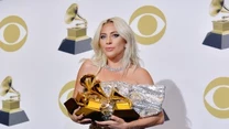 Lady Gaga otrzymała Grammy w trzech kategoriach: najlepsze wykonanie solo pop: "Joanne (Where Do You Think You're Goin'?)", najlepsze wykonanie duet/grupa - pop: "Shallow" z Bradleyem Cooperem, najlepsza piosenka napisana do filmu: "Shallow".