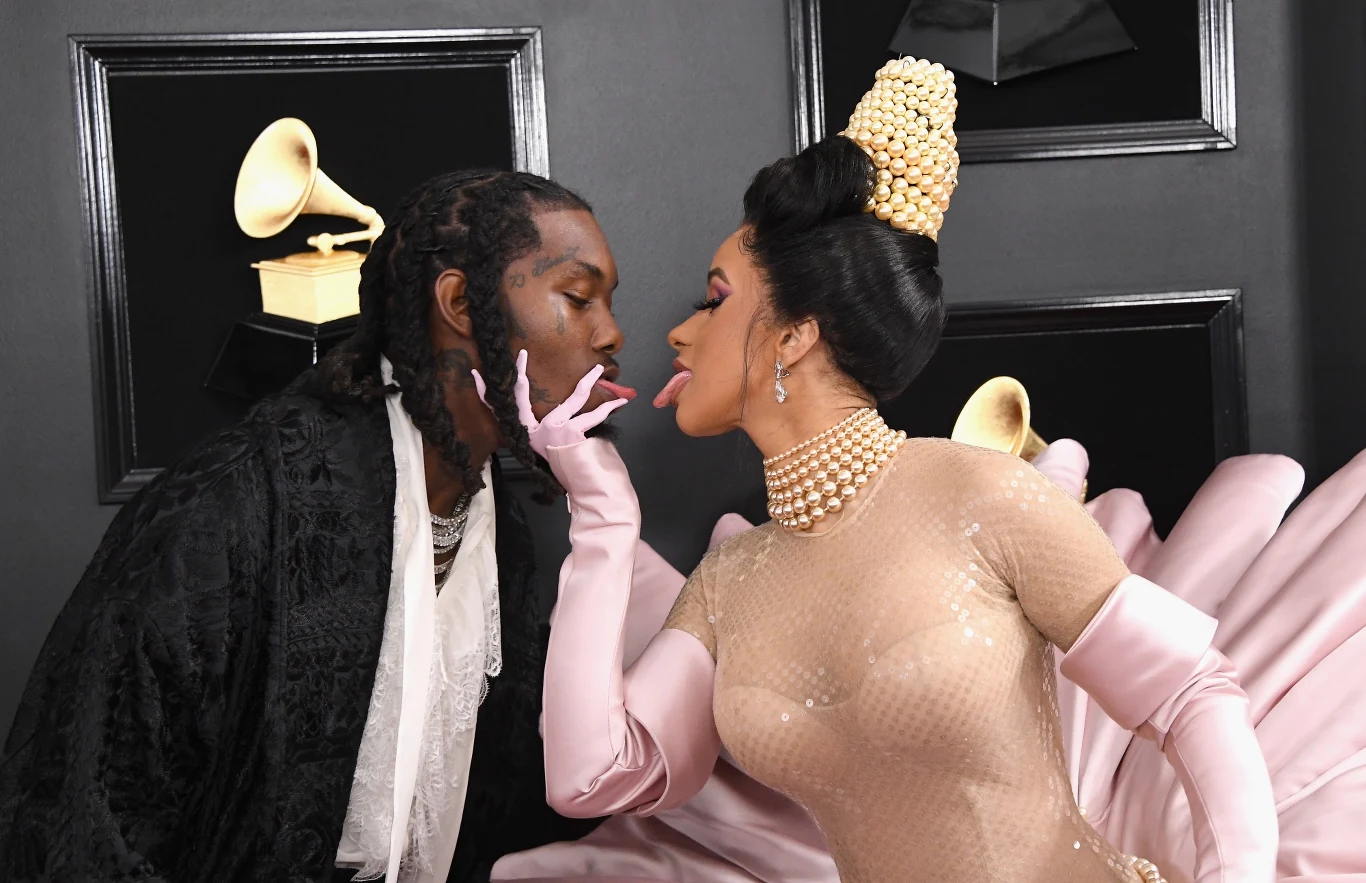 Offset i Cardi B na gali Grammy Offset i Cardi B na gali Grammy