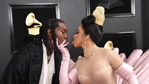 Grammy 2019: Offset i Cardi B znowu parą? Mina rapera stała się memem