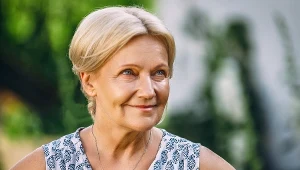 Maria Pakulnis na planie "Planety Singli 3"