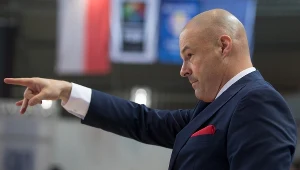 Trener reprezentacji Polski Mike Taylor