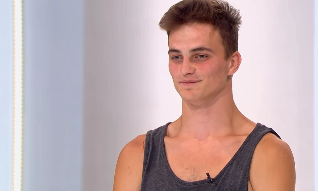Patryk Grudowicz w programie "Top Model"