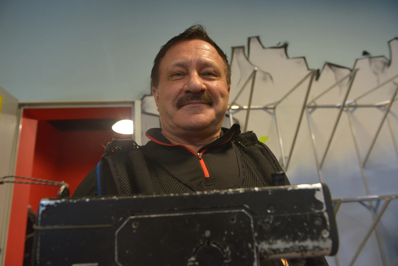 Ryszard w laserparku