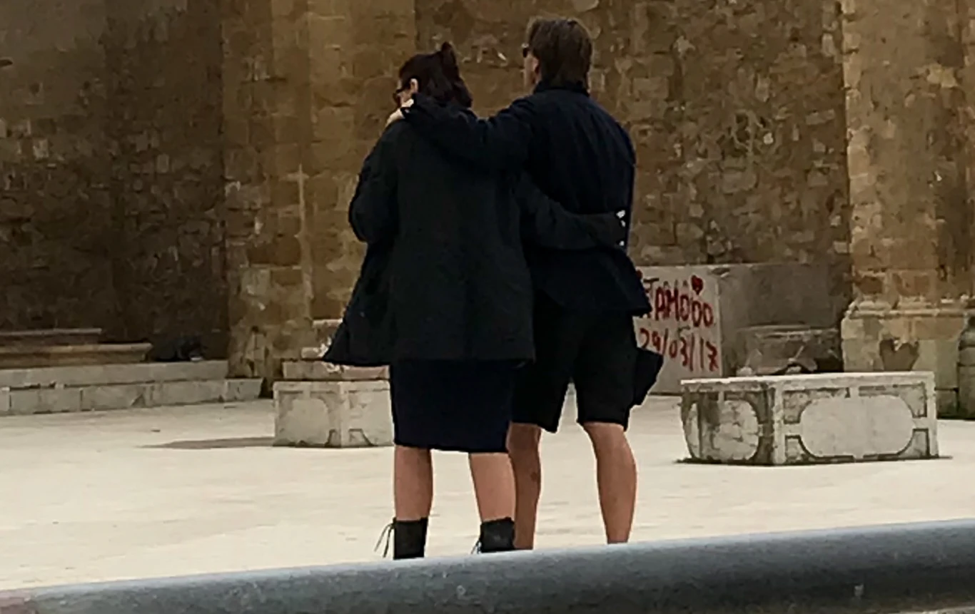 Ilona Felicjańska i Paul Montana na Sycylii Ilona Felicjańska i Paul Montana na Sycylii